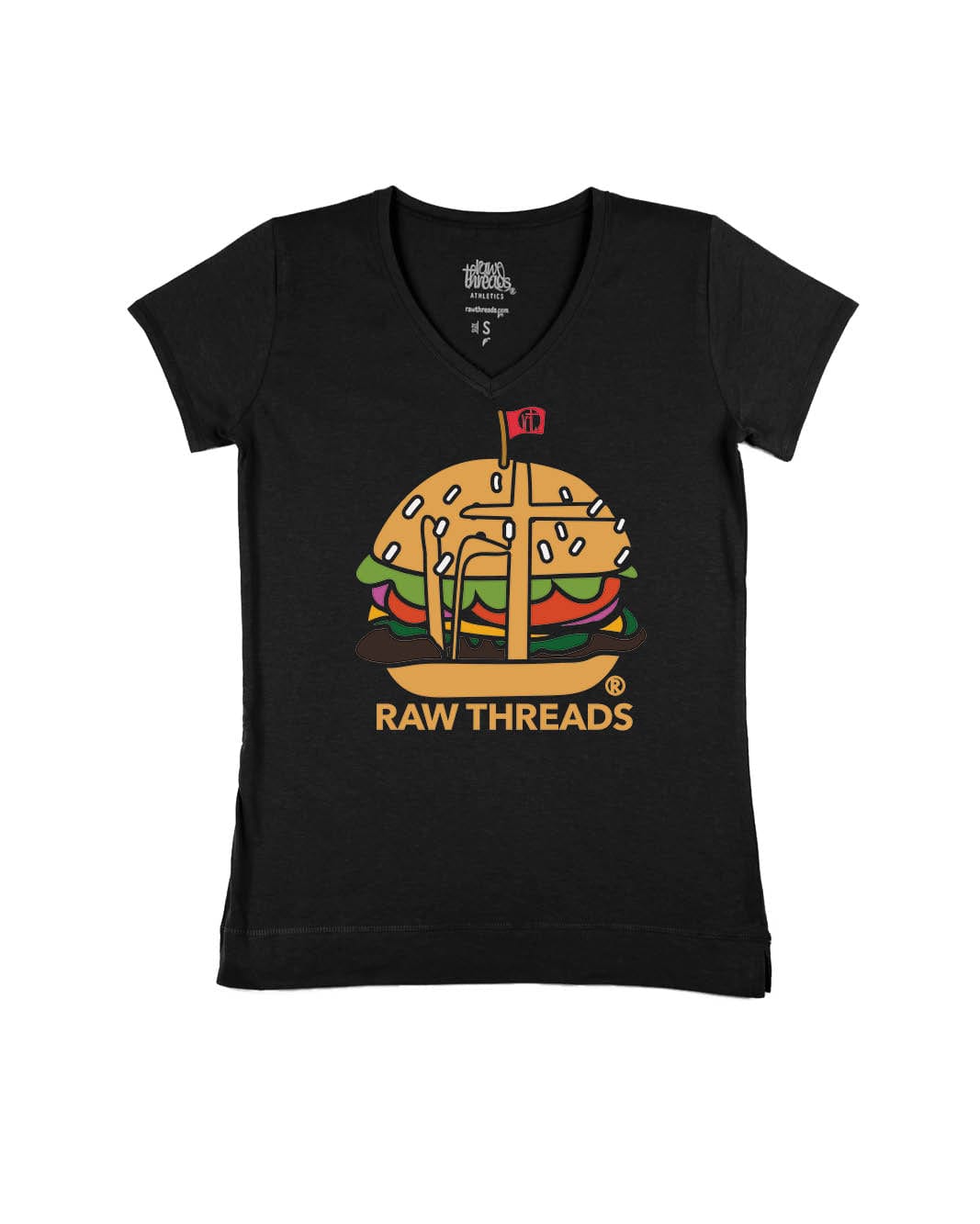 Raw Threads Hamburger Logo