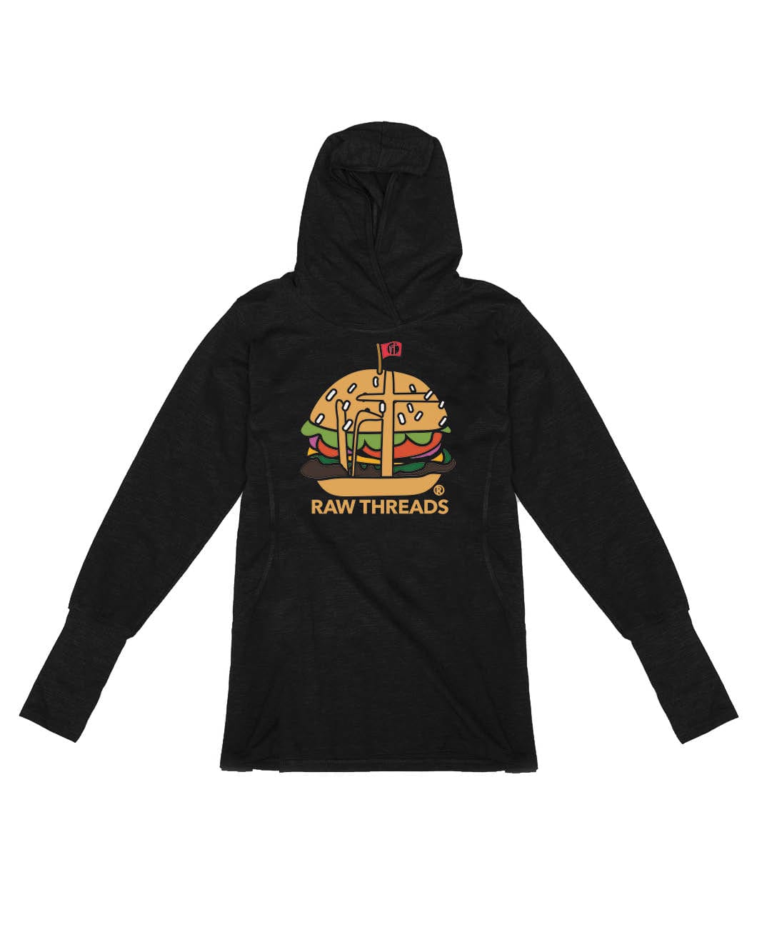Raw Threads Hamburger Logo