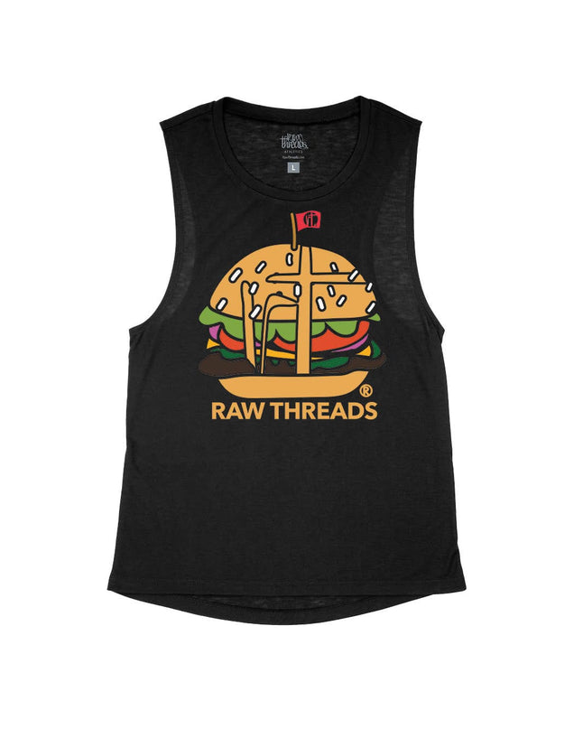 Raw Threads Hamburger Logo