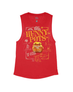 Red Flowy Tank / XS