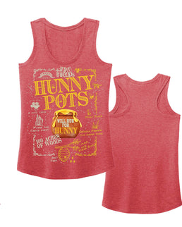 Red Ribbed Tank / XS