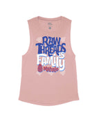 Vintage Pink Flowy Tank