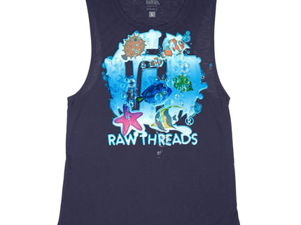 Raw Threads Logo Aquarium