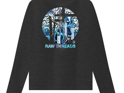Raw Threads Logo Blue Castle at Midnight