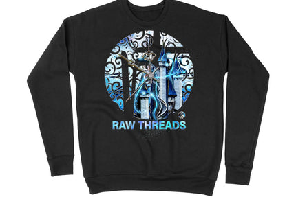 Raw Threads Logo Blue Castle at Midnight