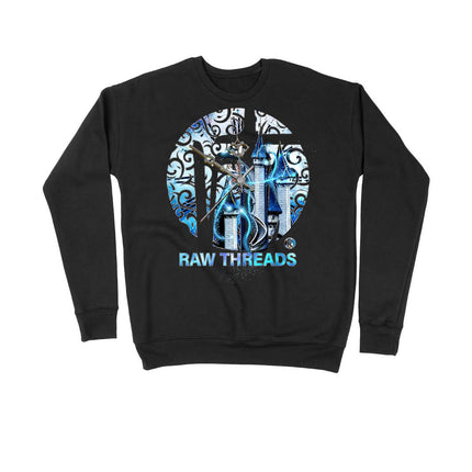 Raw Threads Logo Blue Castle at Midnight