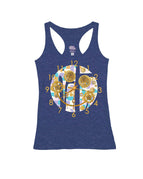 Heather Navy Racerback