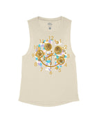 Tan Flowy Tank