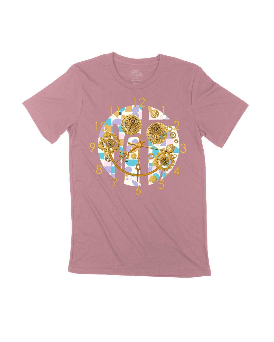 Raw Threads Logo Clock