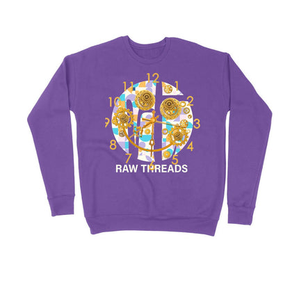 Raw Threads Logo Clock