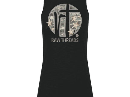 Raw Threads Logo Green Camo