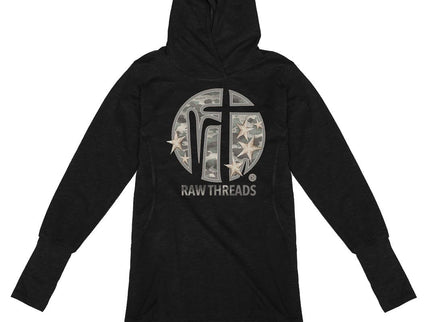 Raw Threads Logo Green Camo
