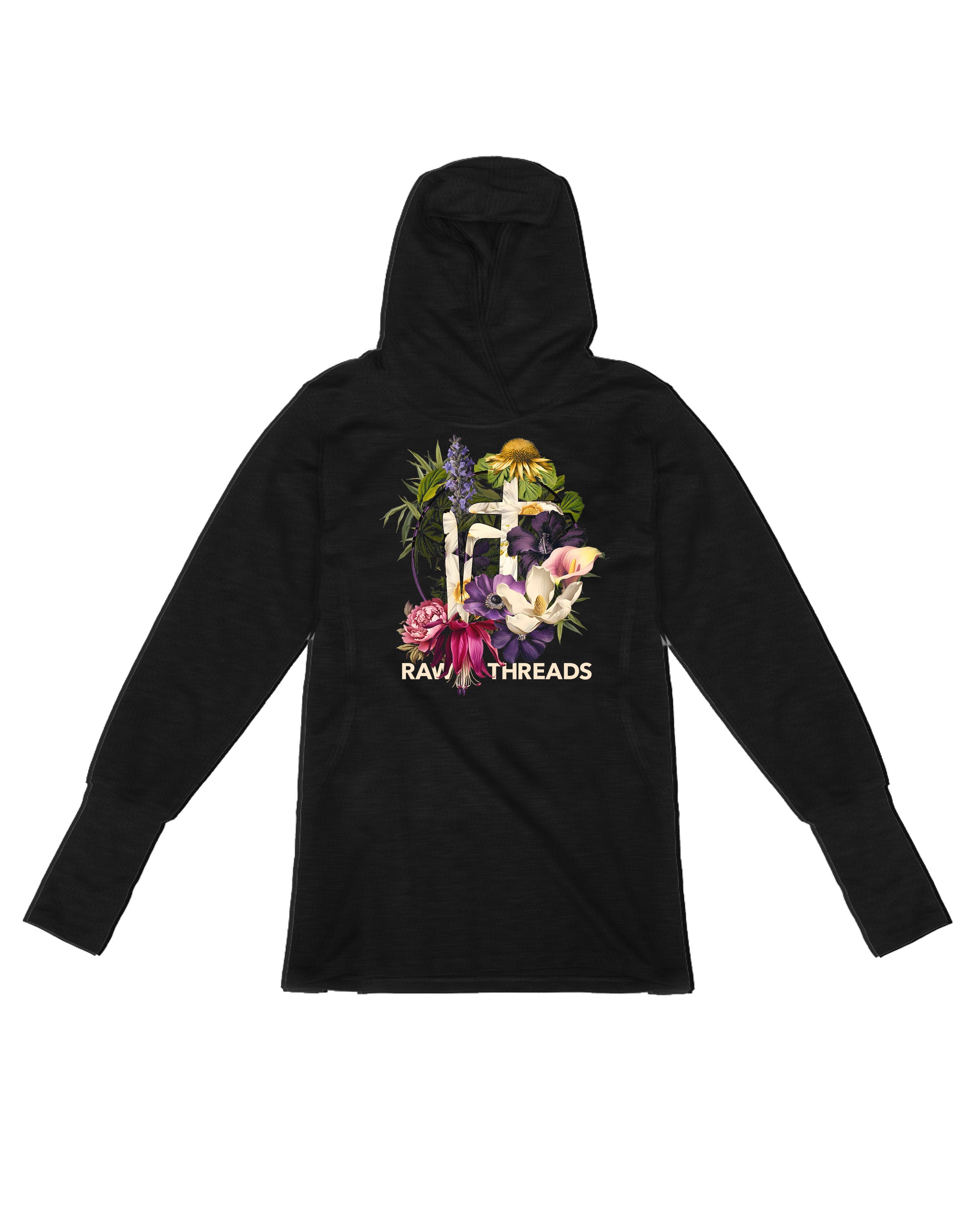 Raw Threads logo in Full Bloom