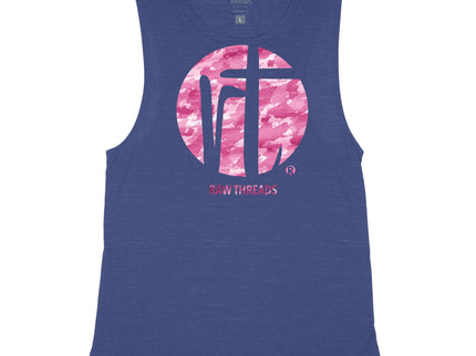 Raw Threads Logo Pink Camo