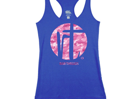 Raw Threads Logo Pink Camo