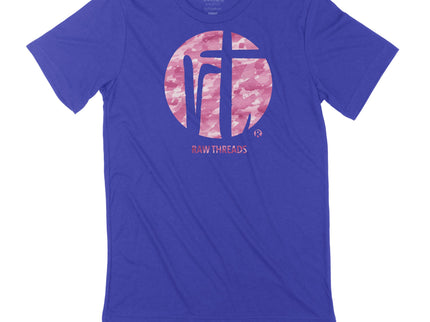 Raw Threads Logo Pink Camo