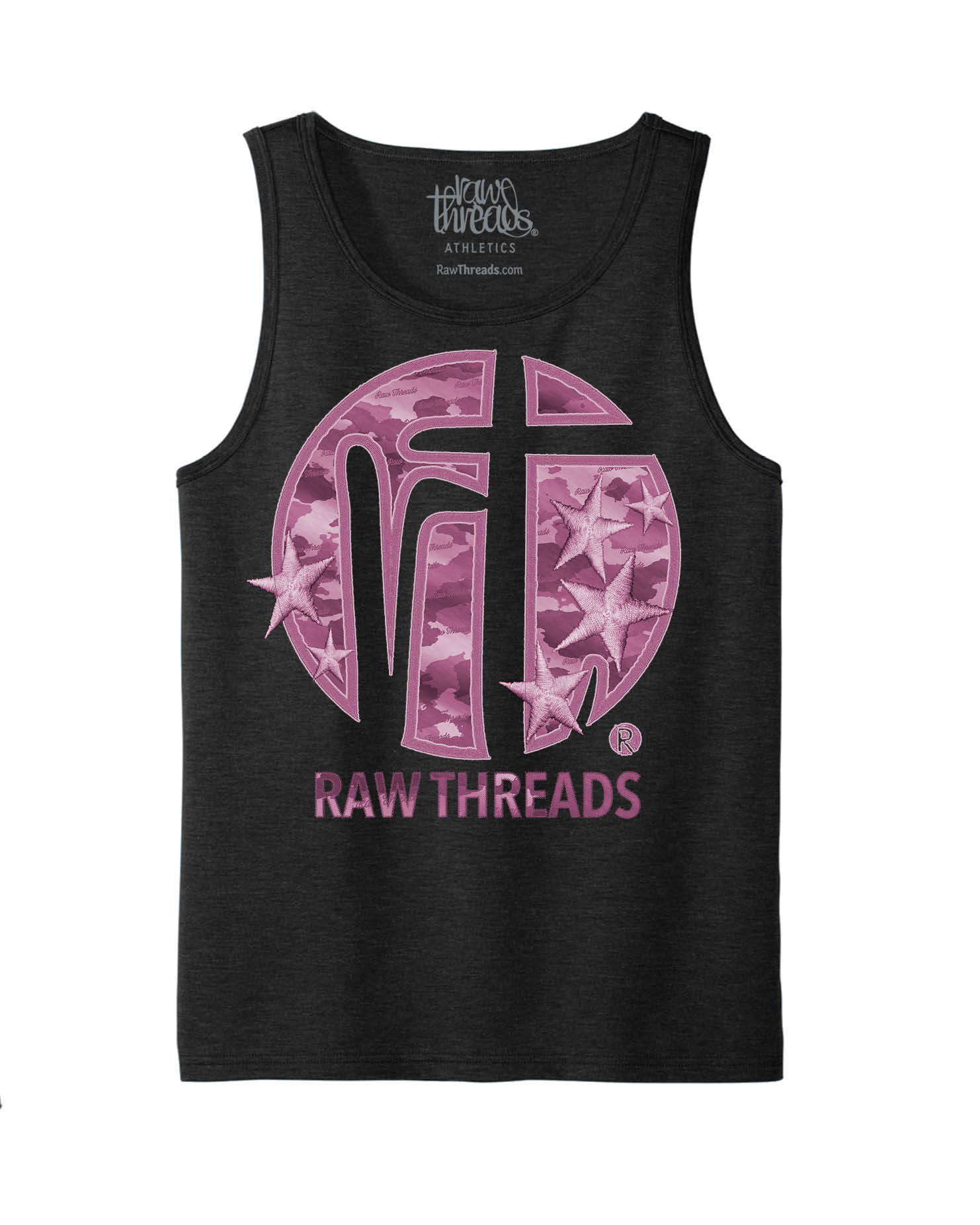 Raw Threads Logo Pink Camo