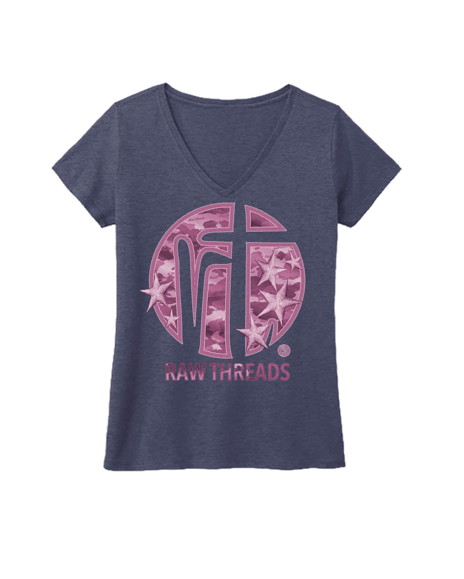Raw Threads Logo Pink Camo