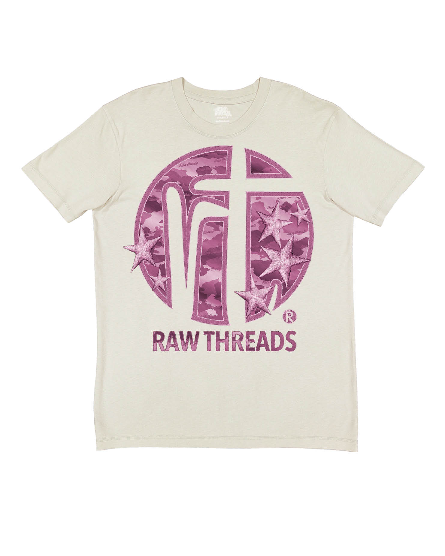 Raw Threads Logo Pink Camo