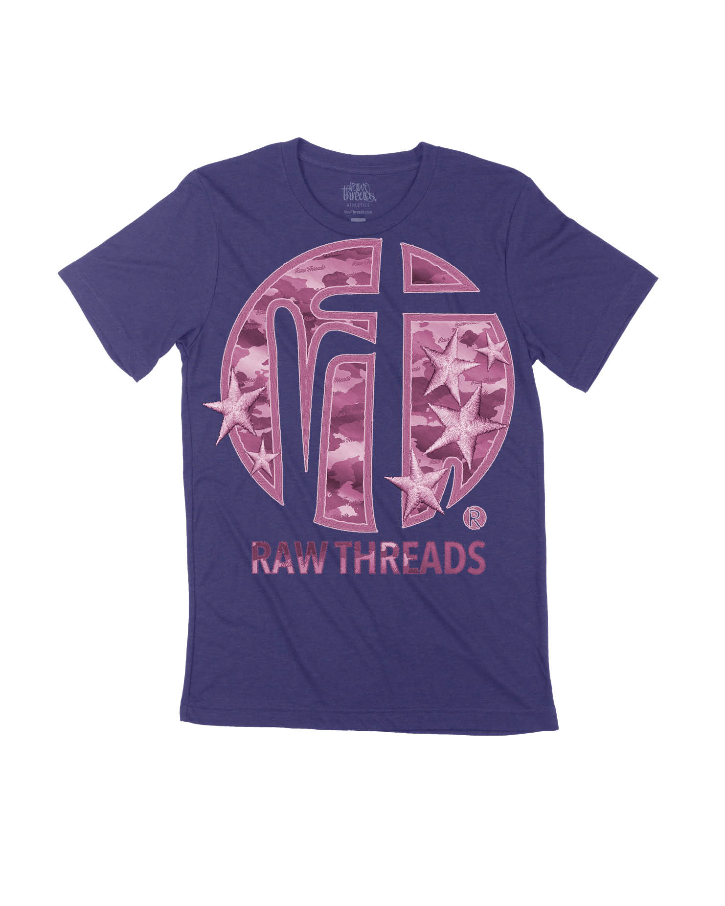 Raw Threads Logo Pink Camo
