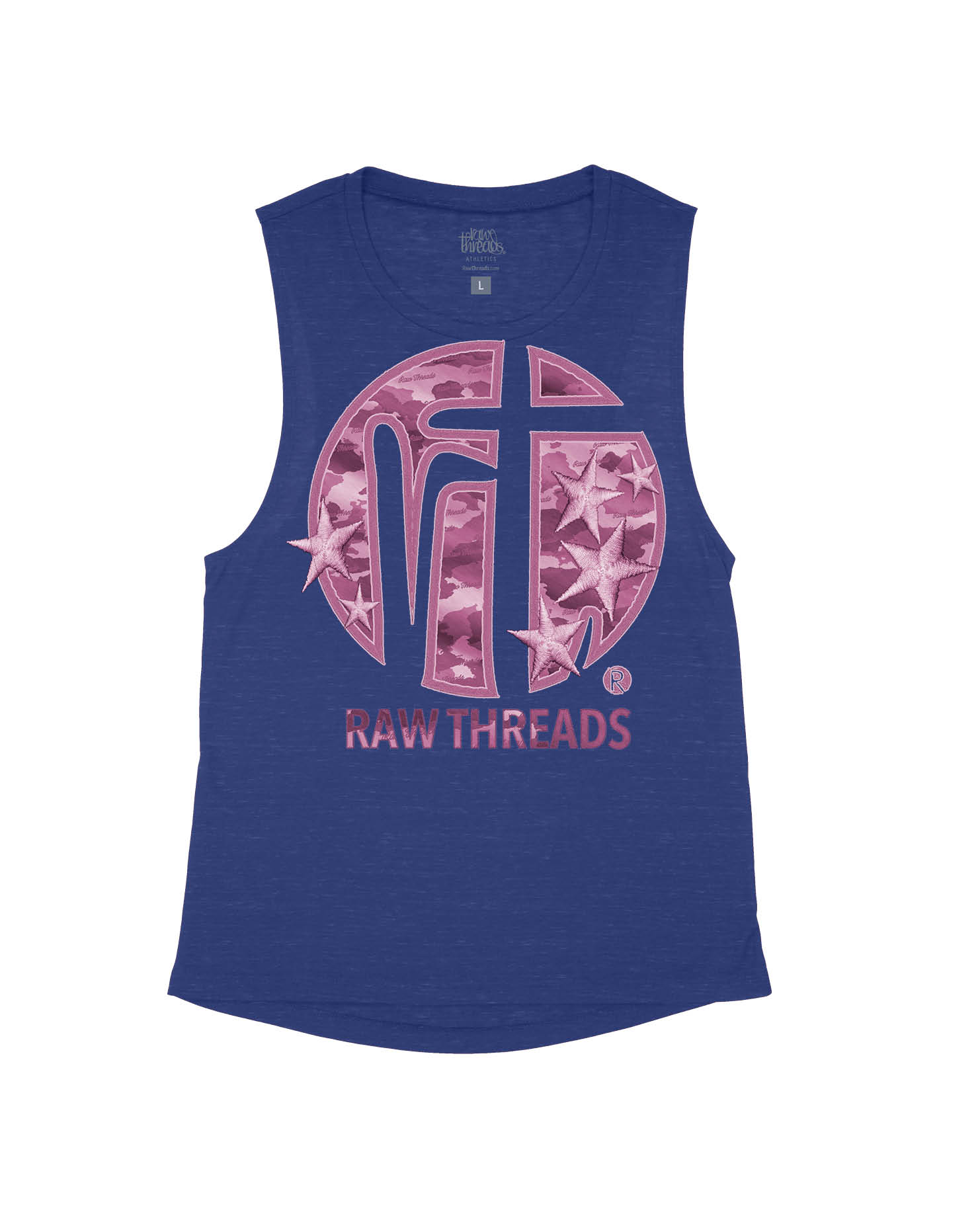 Raw Threads Logo Pink Camo