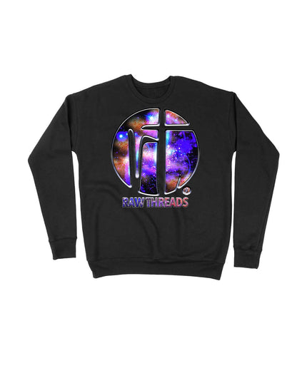 Raw Threads Logo Purple Galaxy