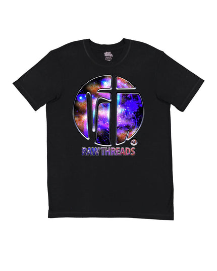 Raw Threads Logo Purple Galaxy
