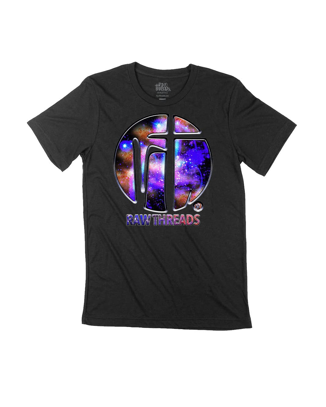 Raw Threads Logo Purple Galaxy