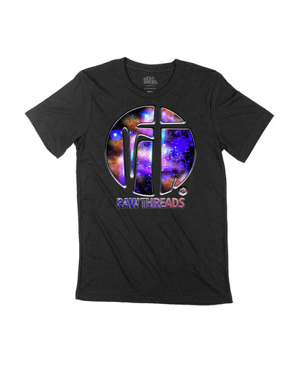 Raw Threads Logo Purple Galaxy