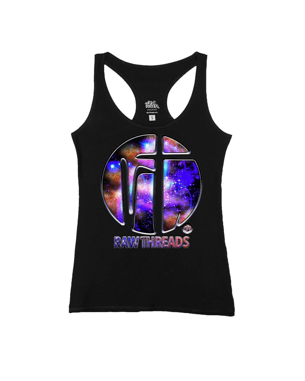 Raw Threads Logo Purple Galaxy