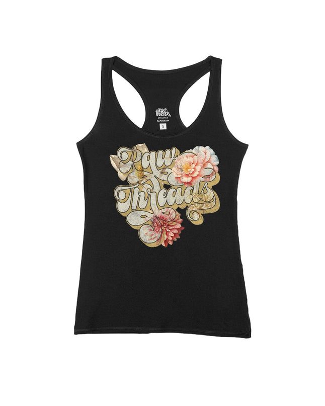 Raw Threads Logo Retro Floral Vintage