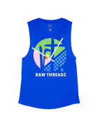 Royal Blue Flowy Tank