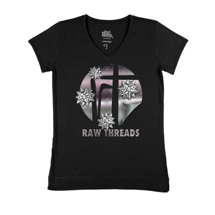 Raw Threads Logo Wrapping Paper Bows