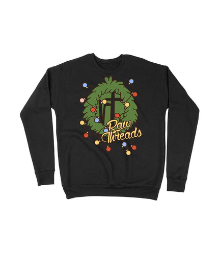 Raw Threads Ornament Wreath