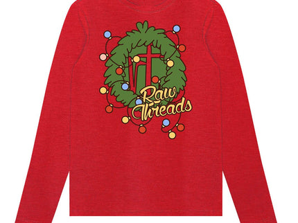 Raw Threads Ornament Wreath