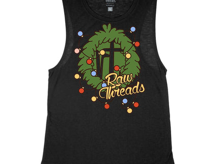 Raw Threads Ornament Wreath