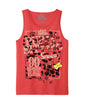 Red Heather Power Tank