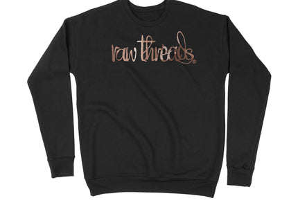 Raw Threads Script Rose Gold Floral