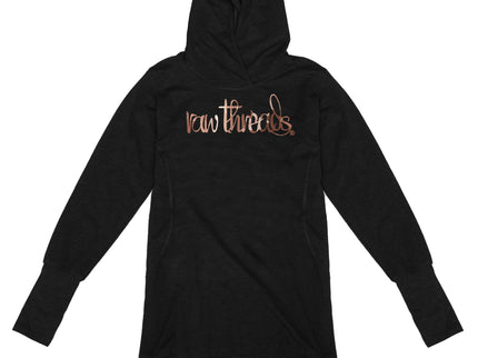 Raw Threads Script Rose Gold Floral