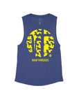 Heather Navy Flowy Tank