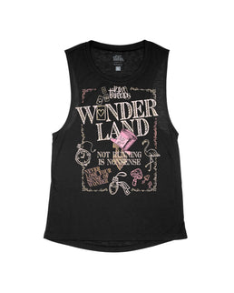 Black Flowy Tank / XS