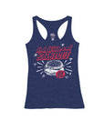 Heather Navy Racerback