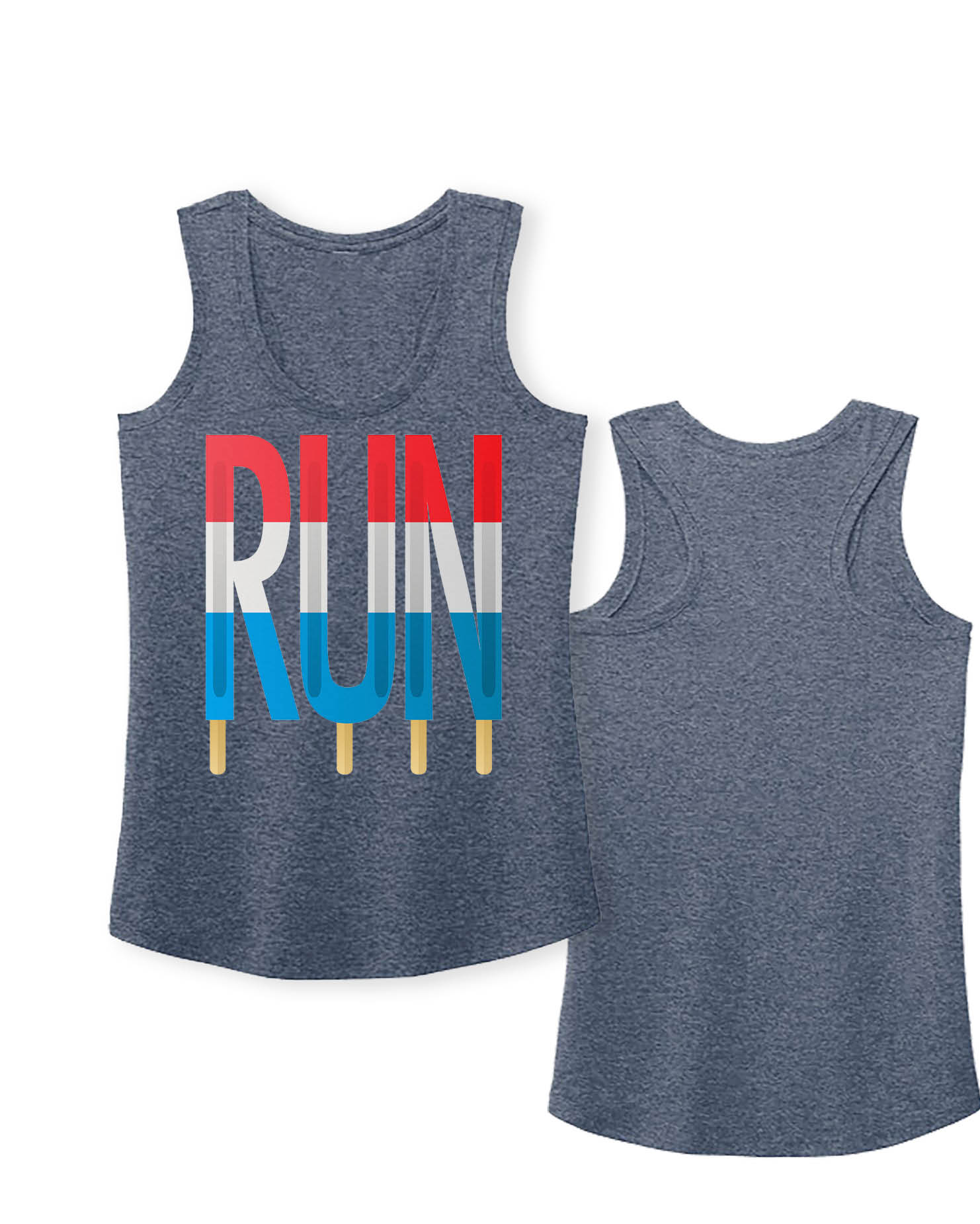 Red, White, and Blue Popsicle BIG RUN