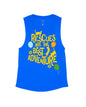 Royal Blue Flowy Tank
