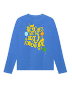 Blue Heather Long Sleeve