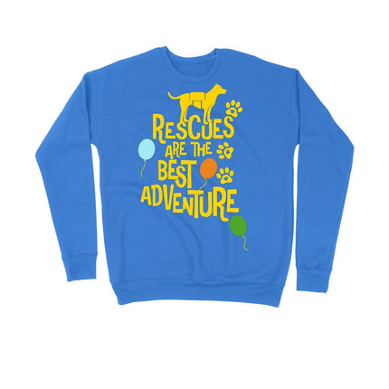 Rescues are the best adventure (dogs)