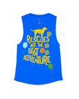 Royal Blue Flowy Tank
