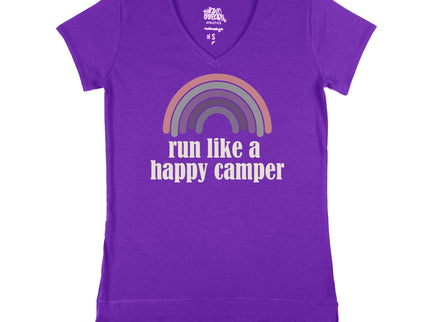 Retro Rainbow Run Like a Happy Camper