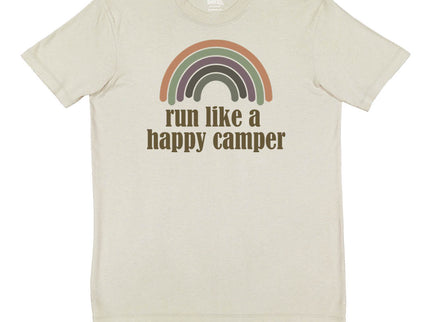 Retro Rainbow Run Like a Happy Camper