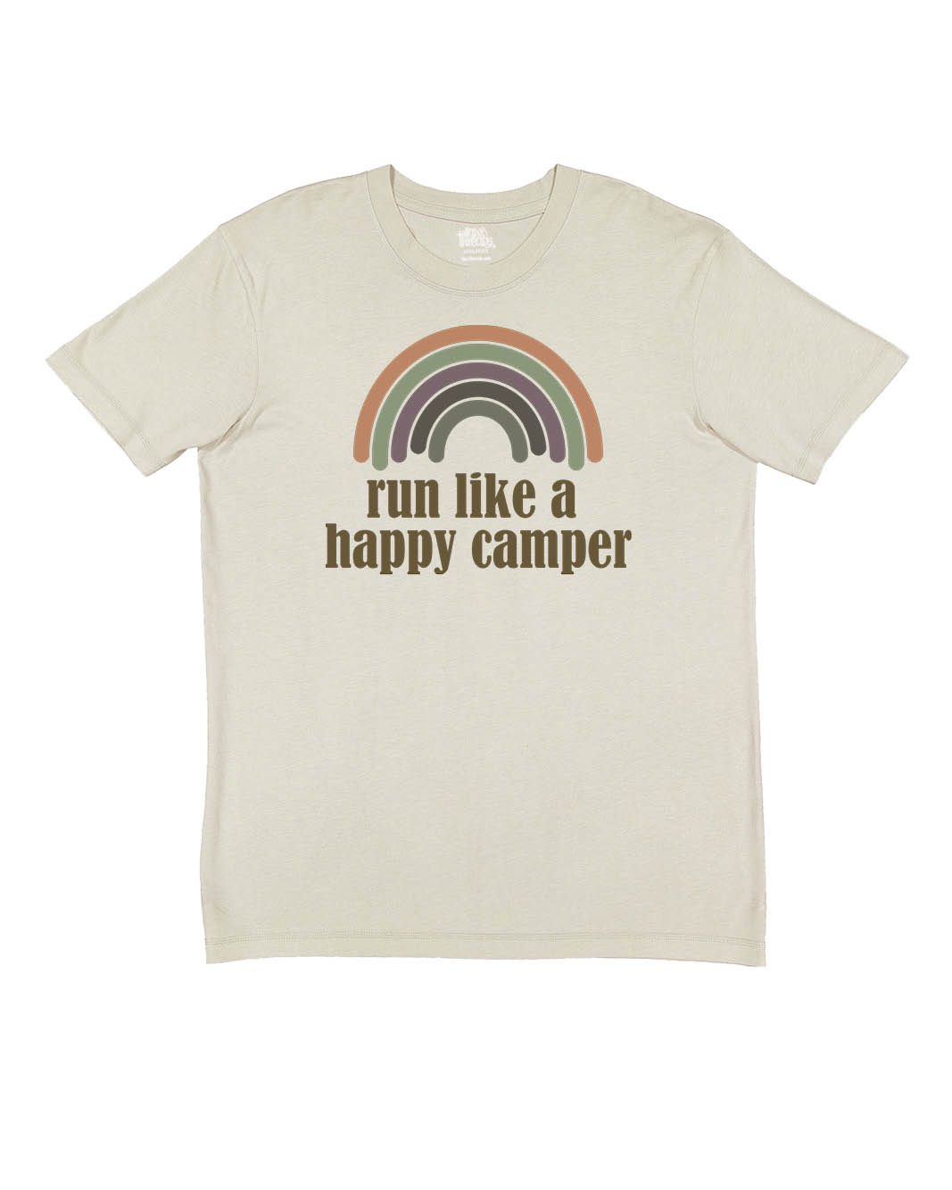 Retro Rainbow Run Like a Happy Camper